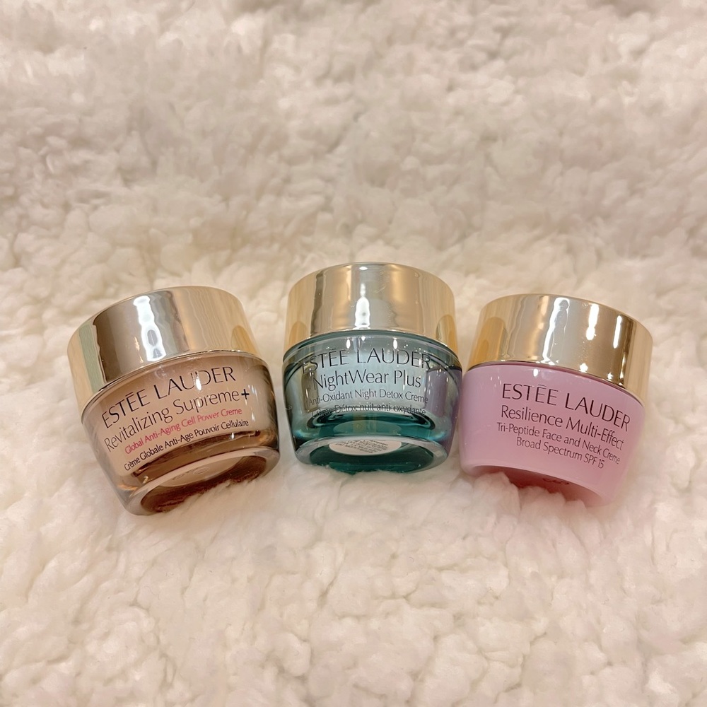 Estée Lauder Moisturizer Trio (Travel Size) ❤️💚💜